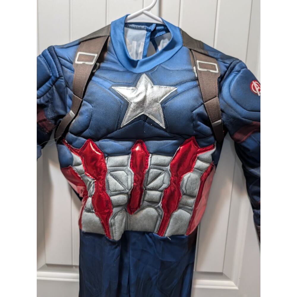 Rubie's Marvel Captain America Halloween Costume Cosplay Boys M (8-10) - Picture 2 of 8